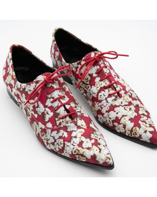 Absurde Red Popcorn Shoes