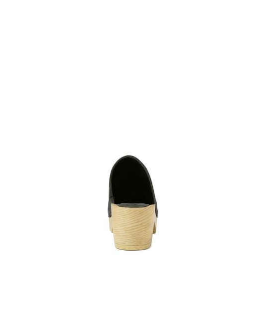 Rag & Co Gray Darcie Suede Clogs