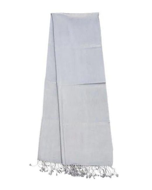 Saachi White Pashmina Satin Scarf