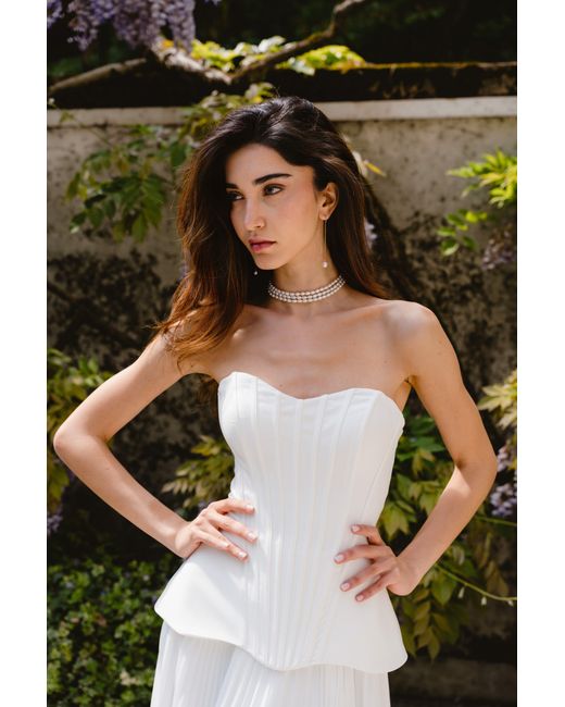 Chiara Tedeschi Jewellery White Ischia Vermeil Necklace