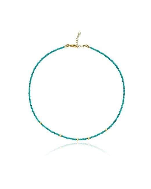 LINYA JEWELLERY Metallic Lana Necklace