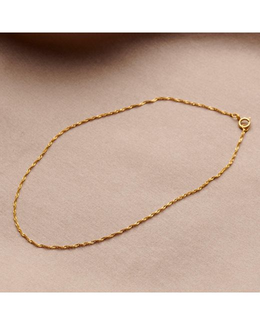 Posh Totty Designs Metallic Twisted Gold Bracelet