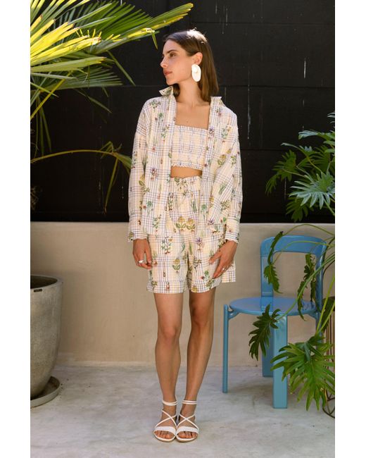 Em & Shi White Healing Herbs Shirt
