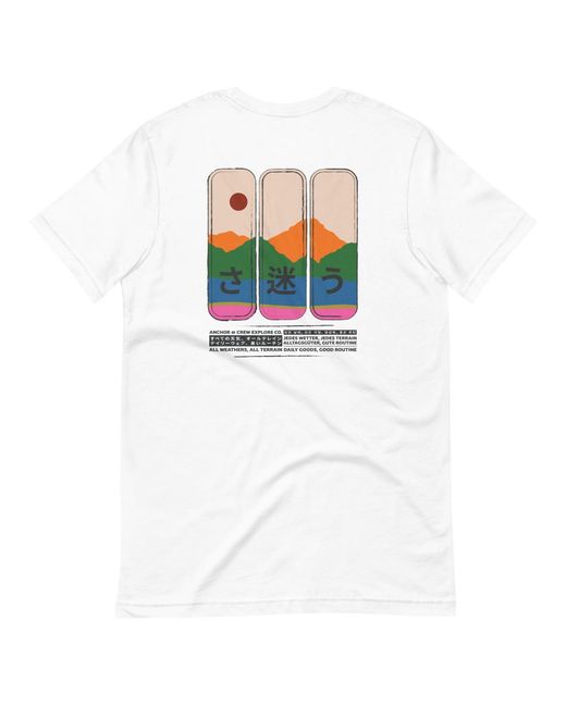 Anchor and Crew White Nomad Passenger Organic Cotton T-Shirt