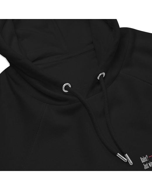 Anchor and Crew Black Eight Fight Or Flight Club Editions Organic Cotton Hoodie for men