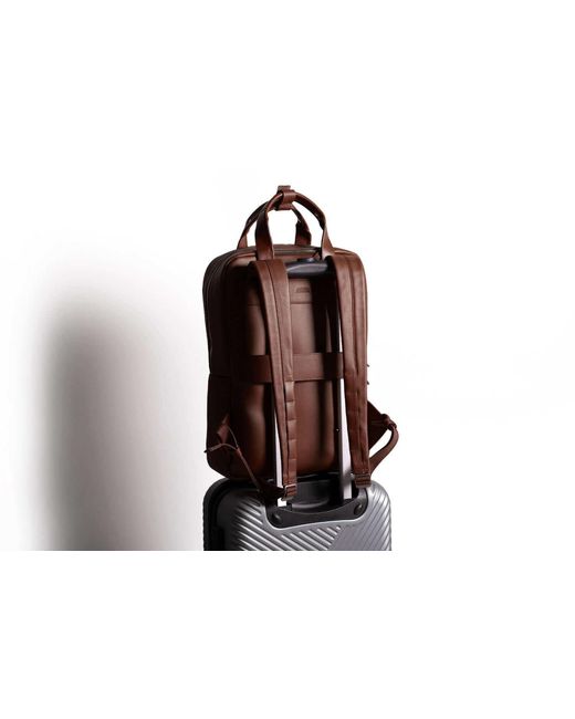 Harber London Brown City Backpack for men