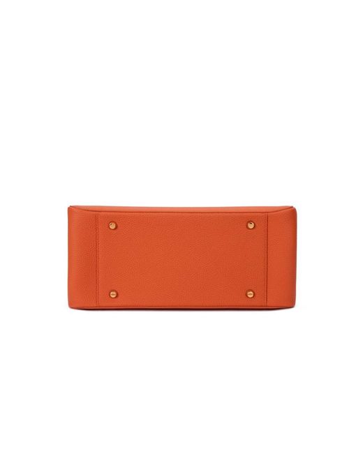 Xxiii Orange Scallop Tote