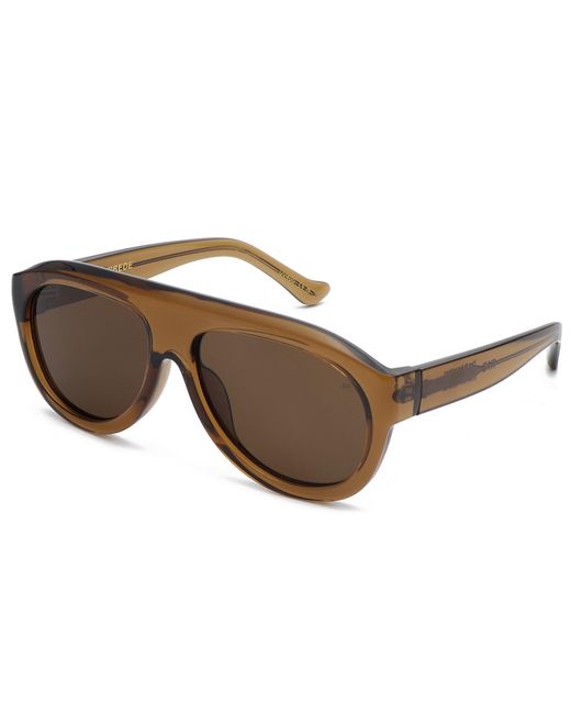 A.Kjærbede Brown Rio Sunglasses Smoke Transparent