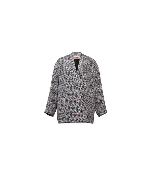 Emma Wallace Gray Lopez Blazer- Shanhu Print