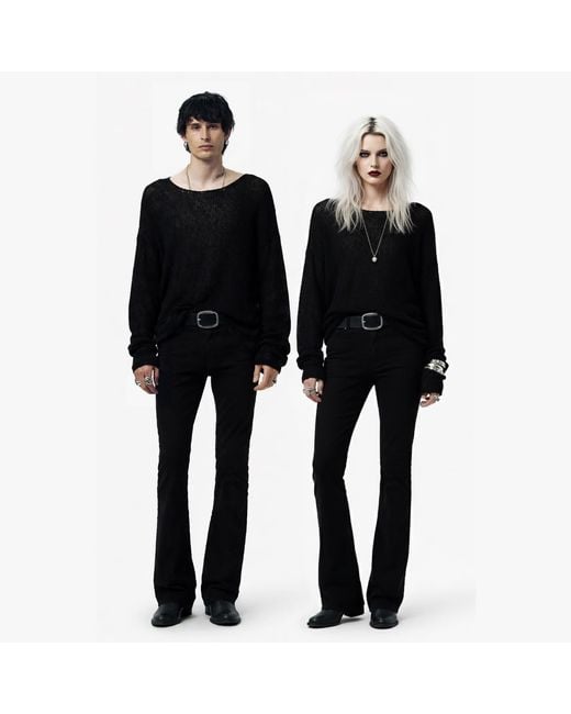 Other Uk Black Oversized Navarro Jumper
