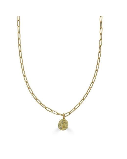 Loni Paul Jewelry Metallic Star & Moon Necklace
