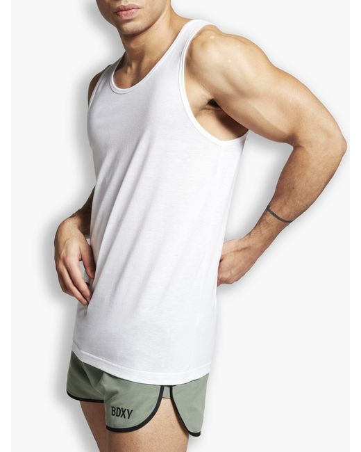 Bdxy Studio White The Stunt Vest for men