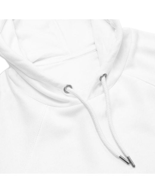 Anchor and Crew White Just Roam. Seeker Organic Cotton Raglan Hoodie