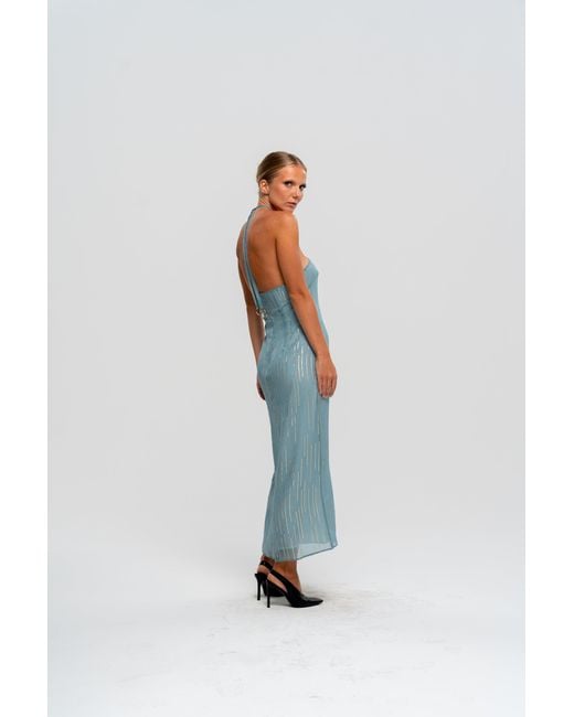 The Ethos Studio Blue Solara Dress