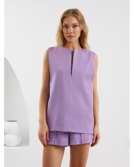 Lumina Eligma Blue The Pear Shirt