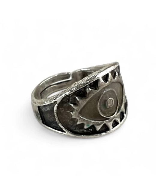 By Virgo Metallic Avenis Pinky Ring