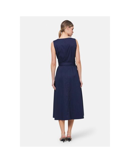 Helen Mcalinden Blue Avril Marine Dress