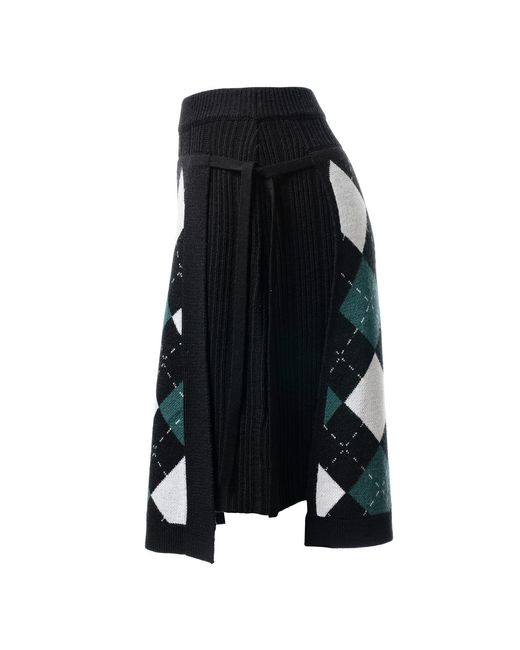 Fully Fashioning Black Bronx Skirt