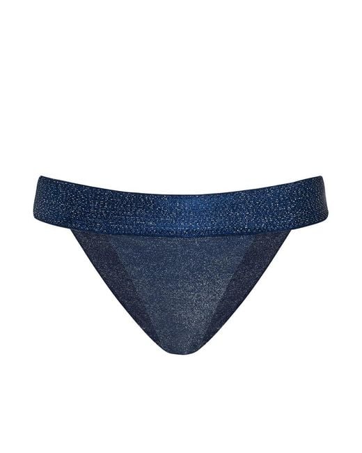 Leyla Maya Ltd Blue Sevi Bikini Bottoms