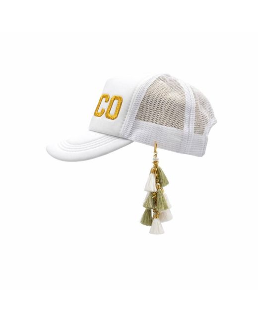 Julia Clancey Metallic Disco Luxe Chacha Trucker Cap