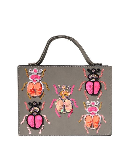 Simitri Pink Juicy Beetle Briefcase Bag