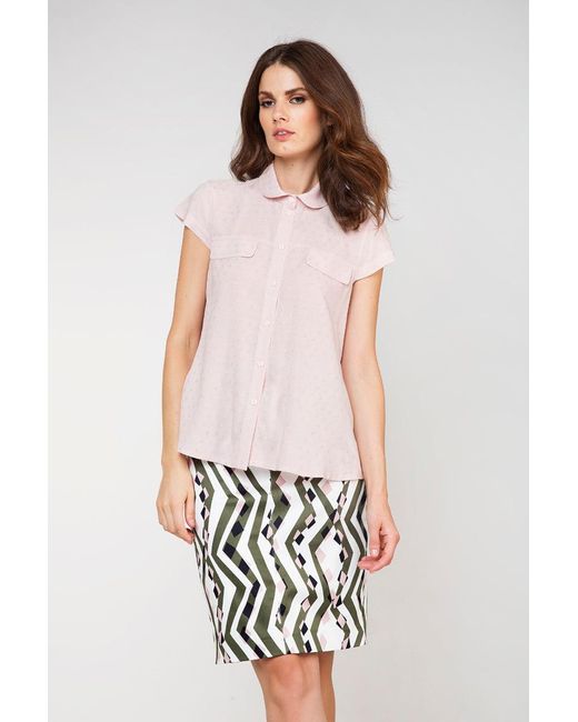 Conquista Black Summer Pencil Skirt