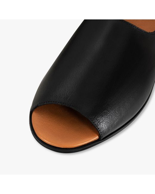 Womads Black Jet Peep Toes