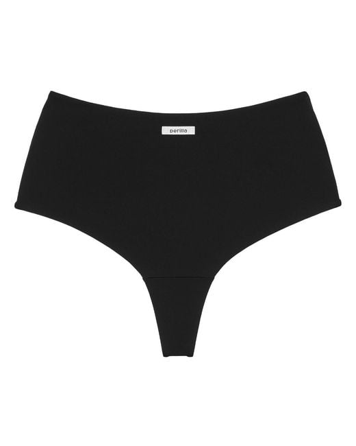 Perilla Lingerie Black Zoe Knickers