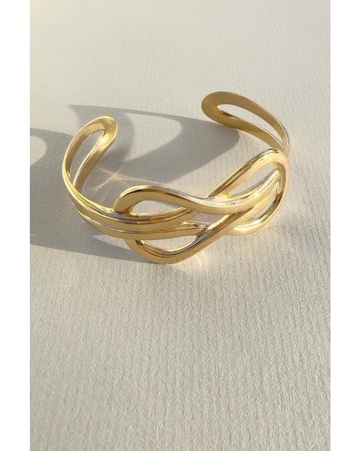 Astor & Orion Metallic Hecate Knot Cuff