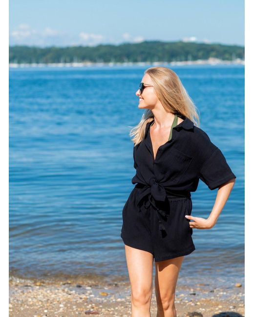 Change of Scenery Black Neutrals Michelle Shirt