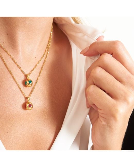 Myrto Katramadou Jewellery Metallic Melina Pendant-Plated