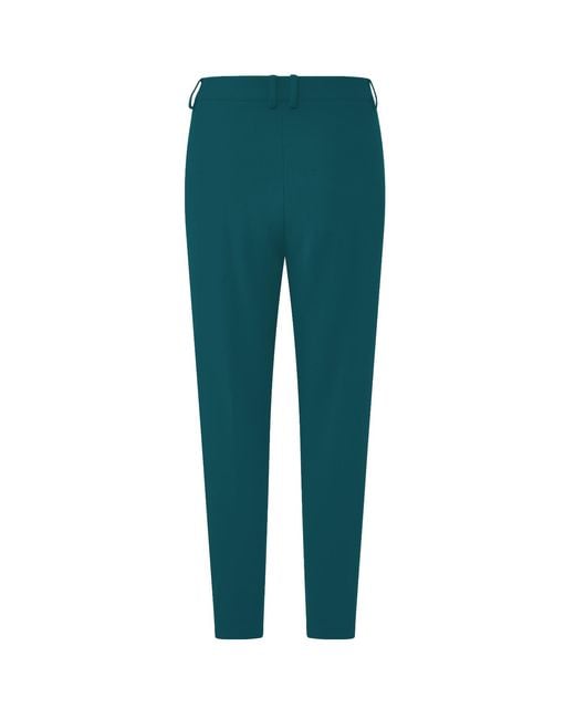 Layo G Green Cropped Stretch Dress Pants