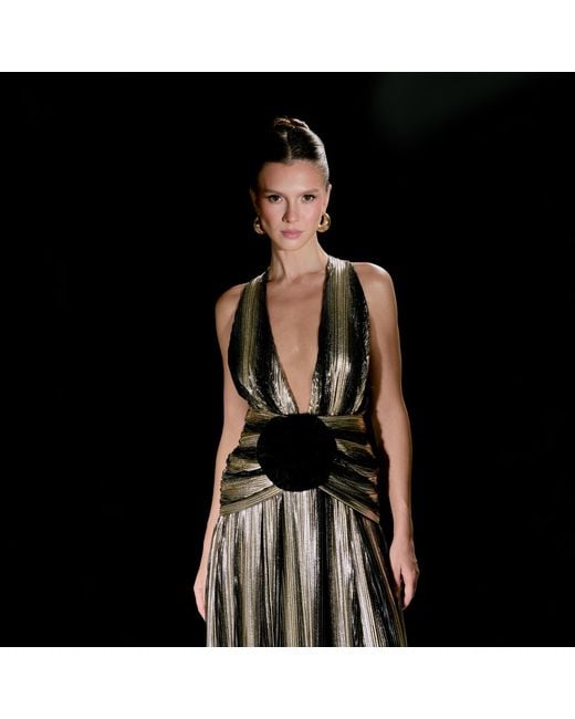 Nur Karaata Black Louvre Palace Gown