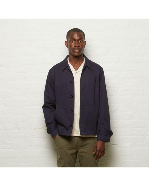 Guards London Blue Lancer Cotton Chore Jacket for men