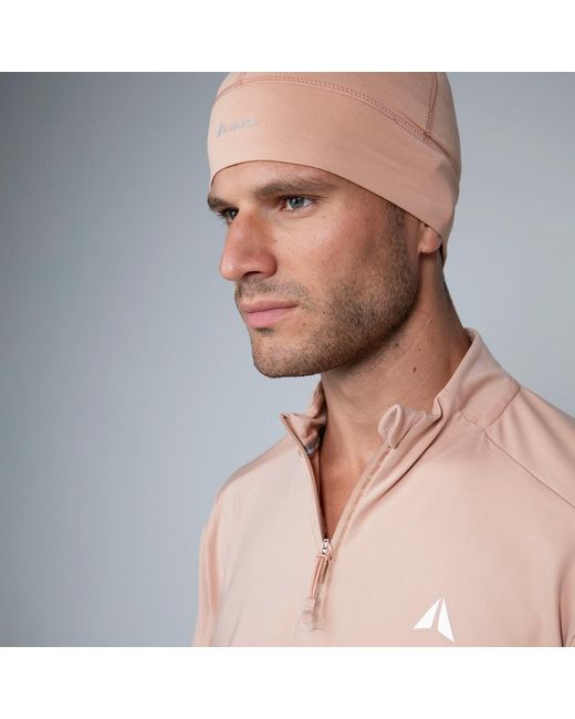 Aora Athletics Natural Eco-Friendly Beanie With Lightweight Warm Breathable Knit For Outdoor, Athleisure, Travel, And Everyday Wear for men