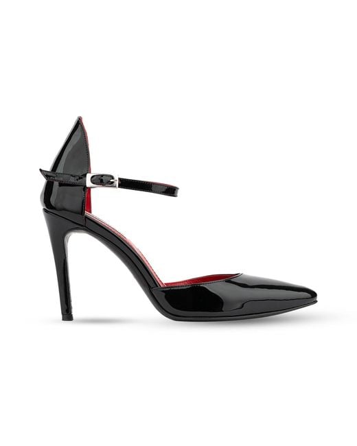 Rosamund Muir London Red Lumina Patent Heels
