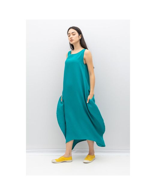 Bianca Popp Blue Semiballoon Dress