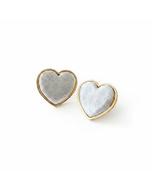 By Virgo Gray Claude Earrings