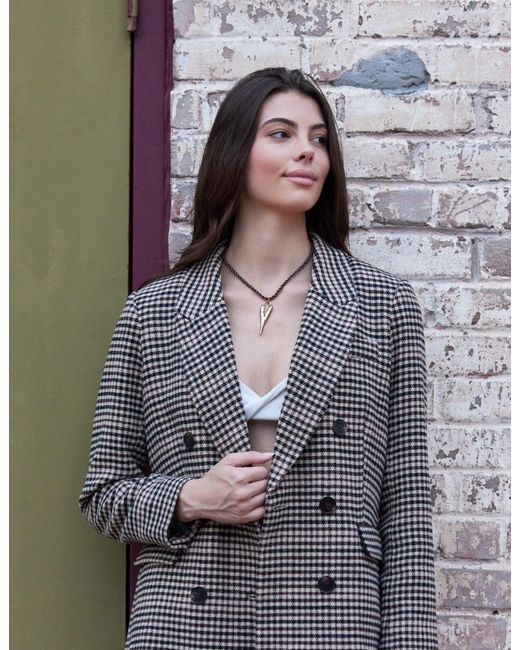 Adriana Pappas Designs Metallic Wild Heart Necklace