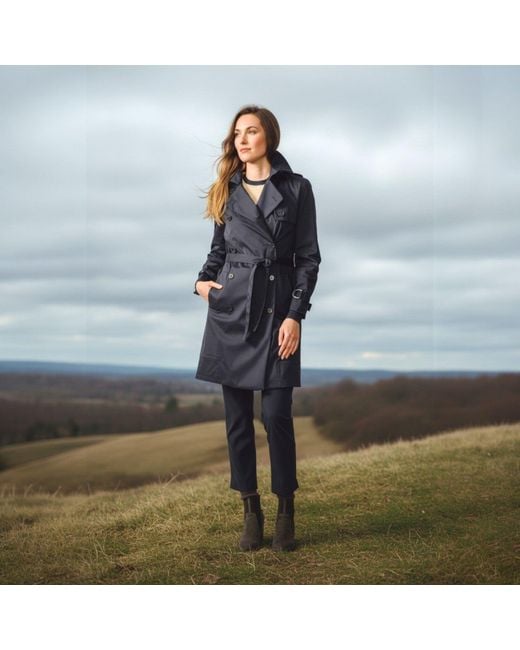BEIRA Blue Frida Waterproof Raincoat –
