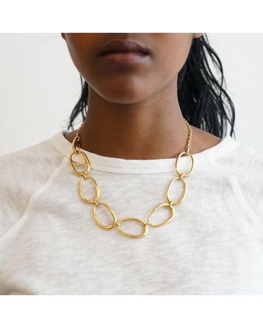Smilla Brav Metallic Chain Necklace Andy