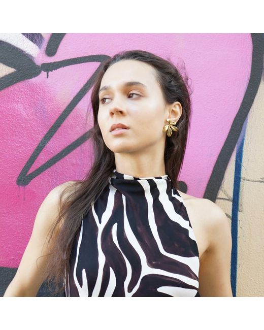 Smilla Brav Metallic Earrings Mara