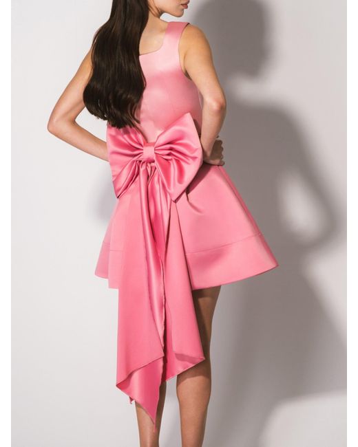 Tia Dorraine Pink Statement Bow Belt
