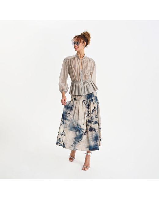 Lalipop Design Gray Veil Cinched Jacket