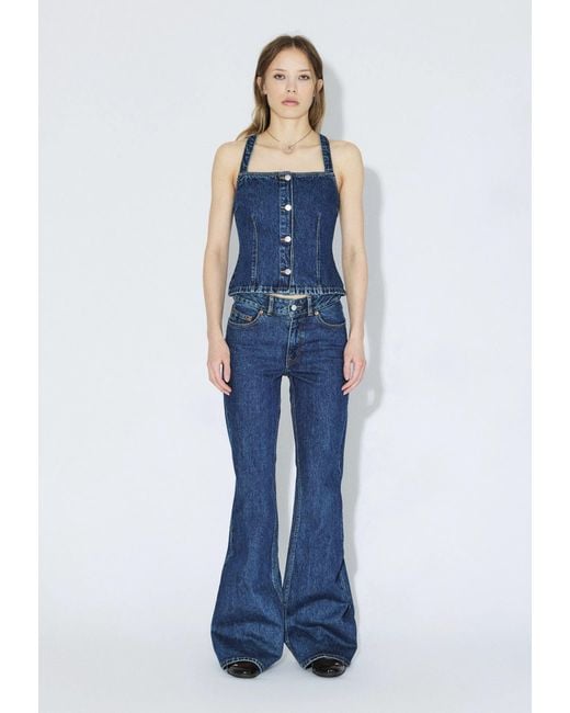 Dr. Denim Blue Niamh Top