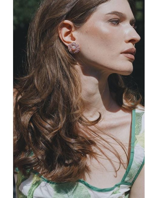 The Pink Reef Vintage Inspired Valencia Earring