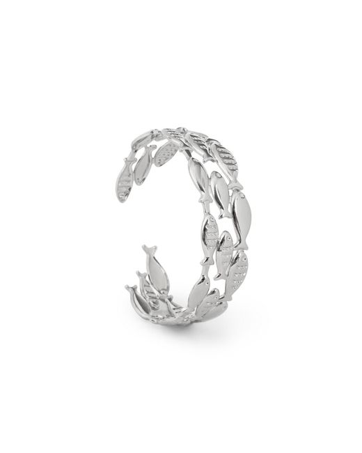 Saachi Metallic Coastal Statement Cuff