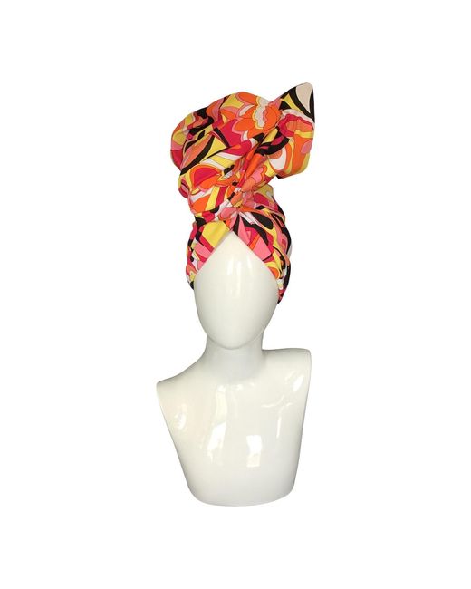 Romer Millinery Red Twisturban Turban