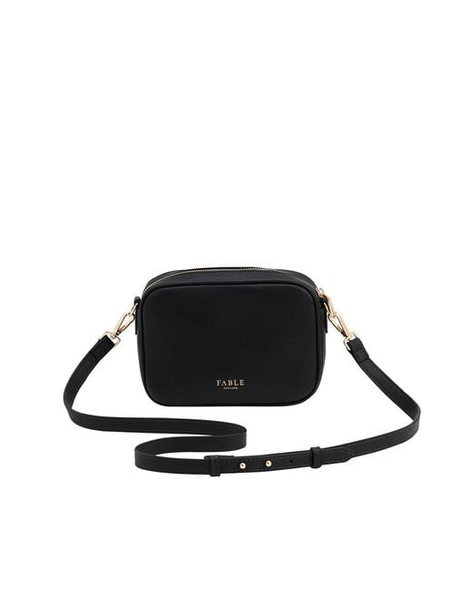 Fable England Black Alice Camera Bag