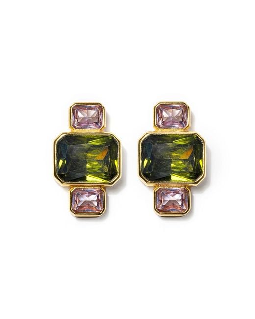 Kybele Studio Green Luma Earrings
